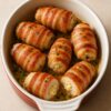 Куриные рулетики в беконе с сыром