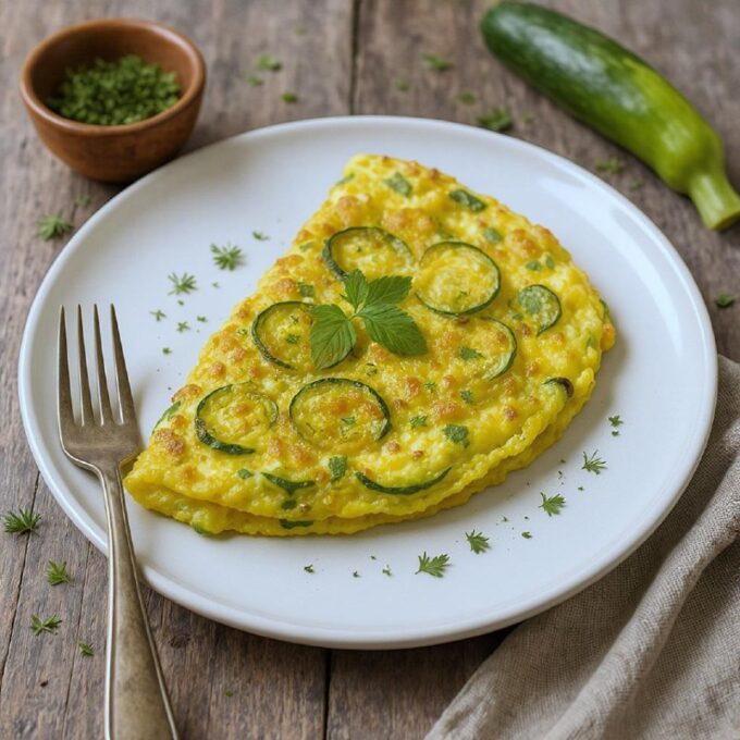 Кабачковый омлет