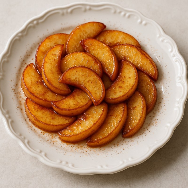 Карамелизированные яблоки