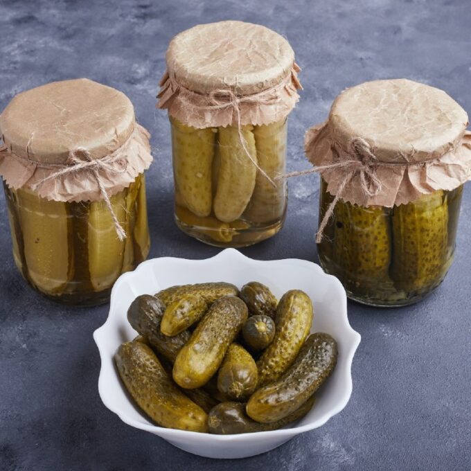 Маринованные корнишоны