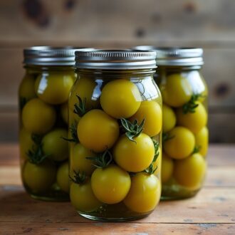 Маринованные зеленые помидоры