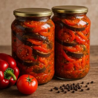 Закуска из баклажан