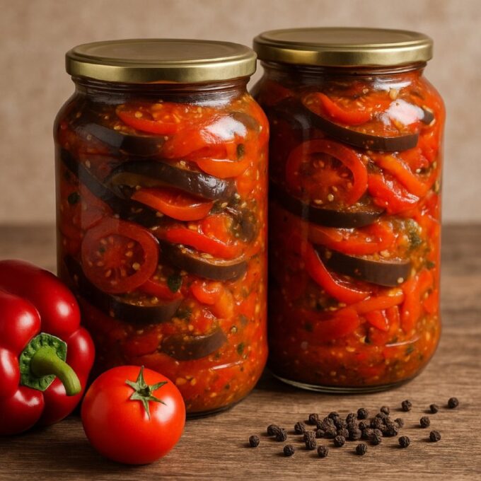 Закуска из баклажан