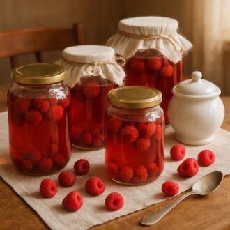 Малиновый компот