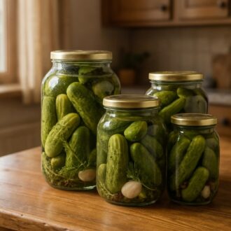 Маринованные огурцы
