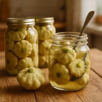 Маринованные патиссоны