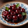 Черешня в бальзамическом соусе с медом