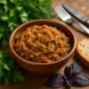 Баклажанная икра жареная