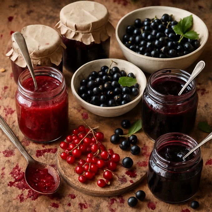 Заготовки из смородины