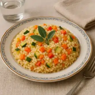 Ризотто с овощами