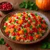 Рис по-осеннему с овощами