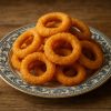 Хрустящие луковые колечки в панировке