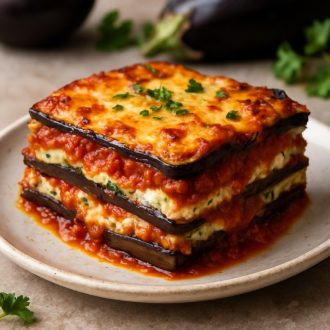 Лазанья из баклажанов