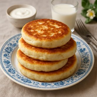 Лепешки на кефире