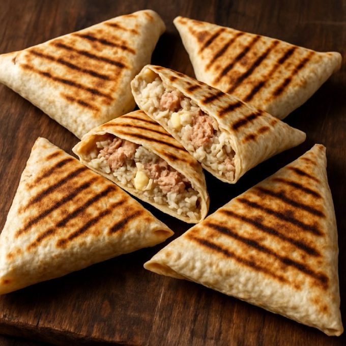 Рыбные пирожки из лаваша