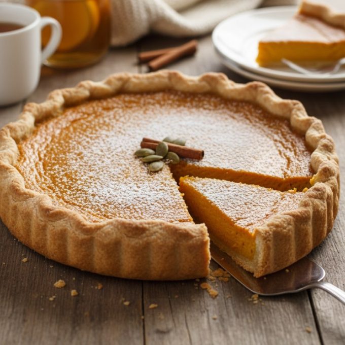 Тыквенный тарт