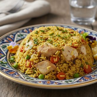 Рыбный плов