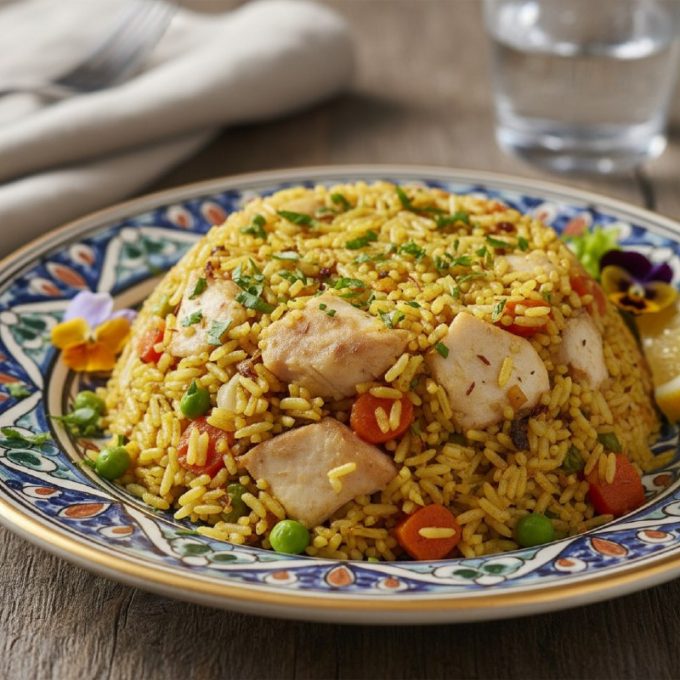 Рыбный плов