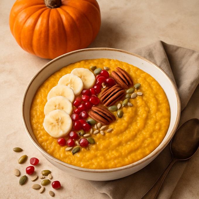 Каша из тыквы