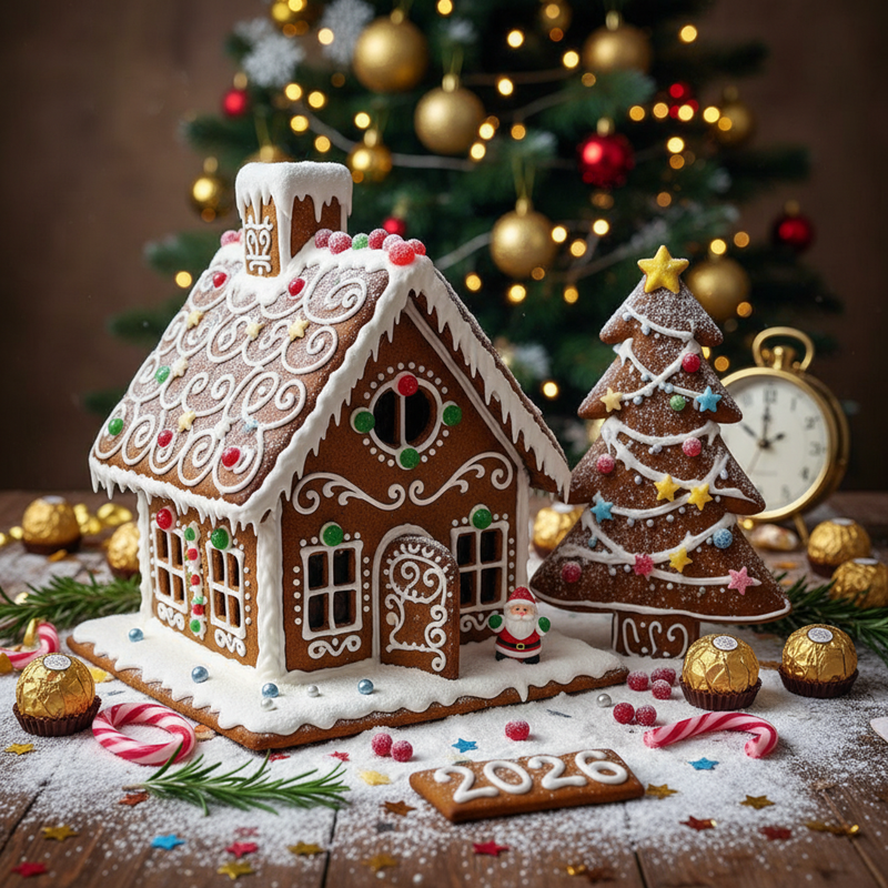 Простые десерты на Новый год 2026 — подборка рецептов с фото