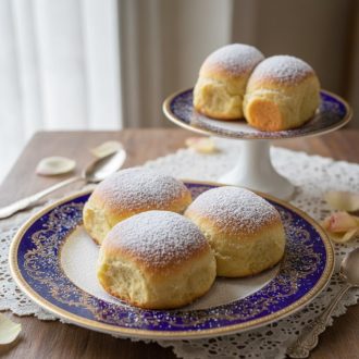 Булочки с сахаром