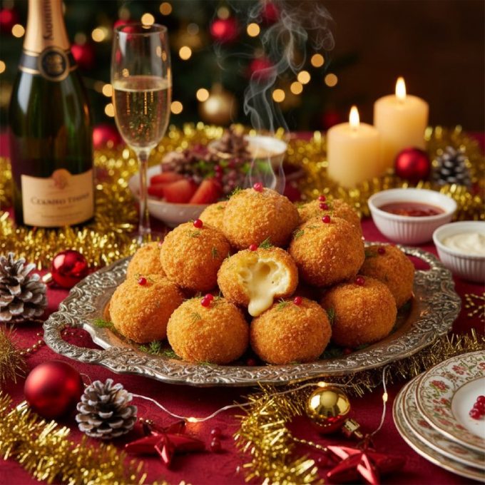 Сырные шарики во фритюре