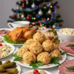 Шарики из крабовых палочек