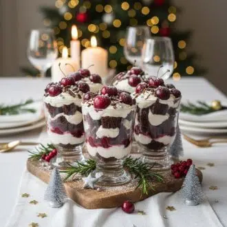 Трайфлы “Чёрный лес”