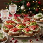 Бутерброды с форелью