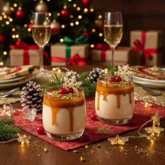 Карамельная панна котта