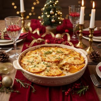 Гратен из тыквы с сыром