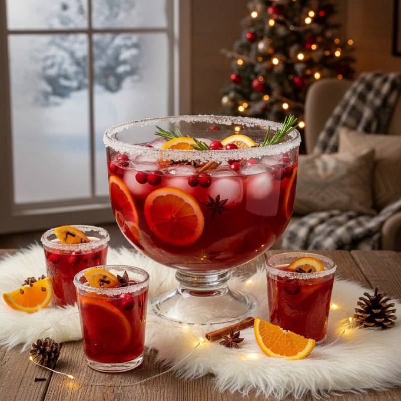 Клюквенный пунш