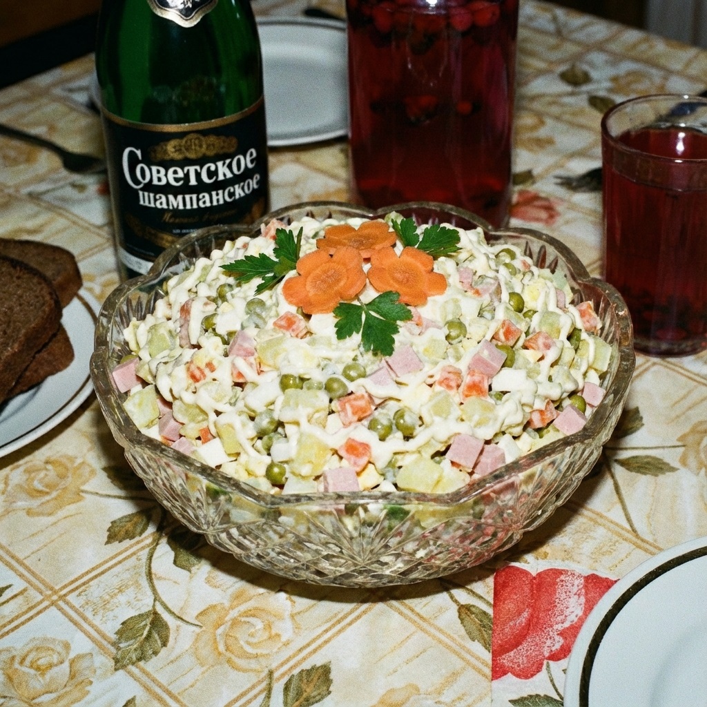 Салат Оливье в СССР