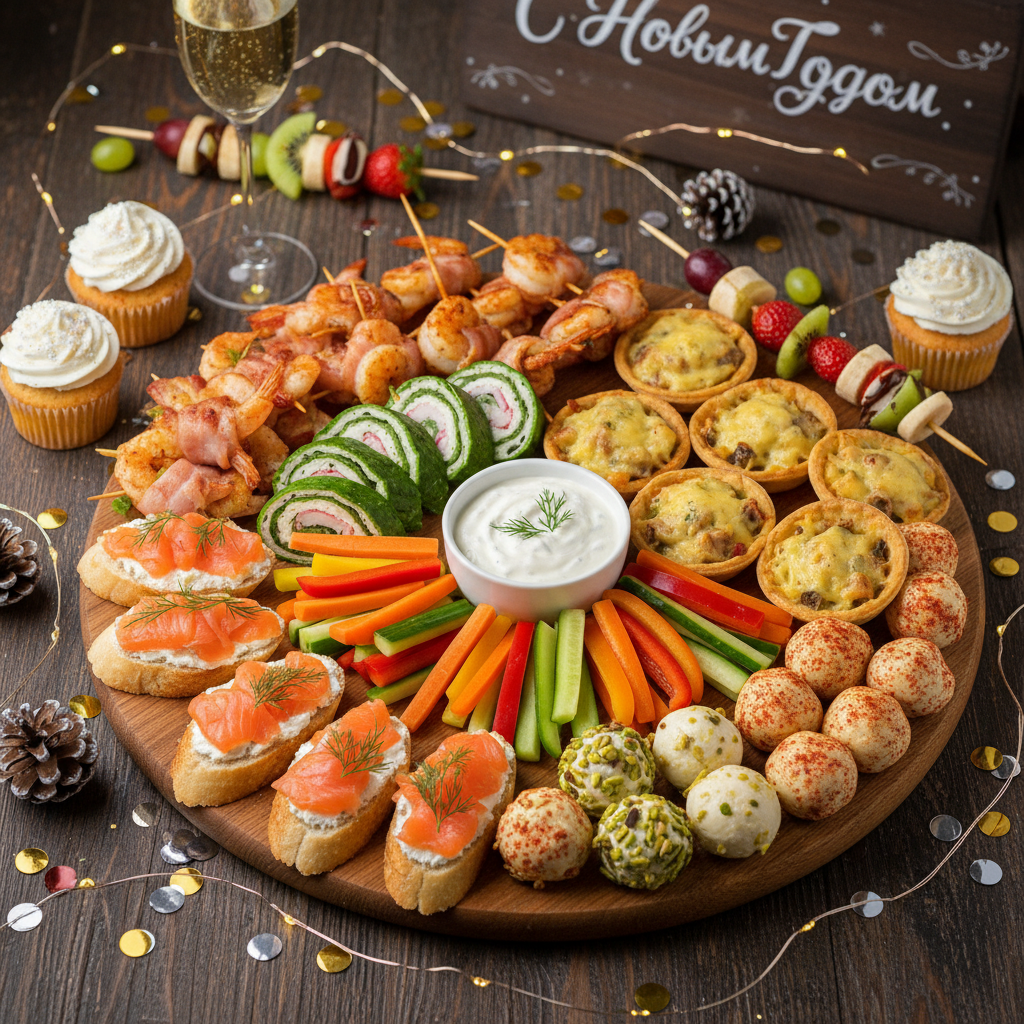 Закуски на Новый год