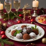 Шоколадные трюфели с мятой