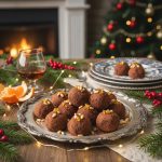 Шоколадные трюфели с кедровым орехом и апельсином