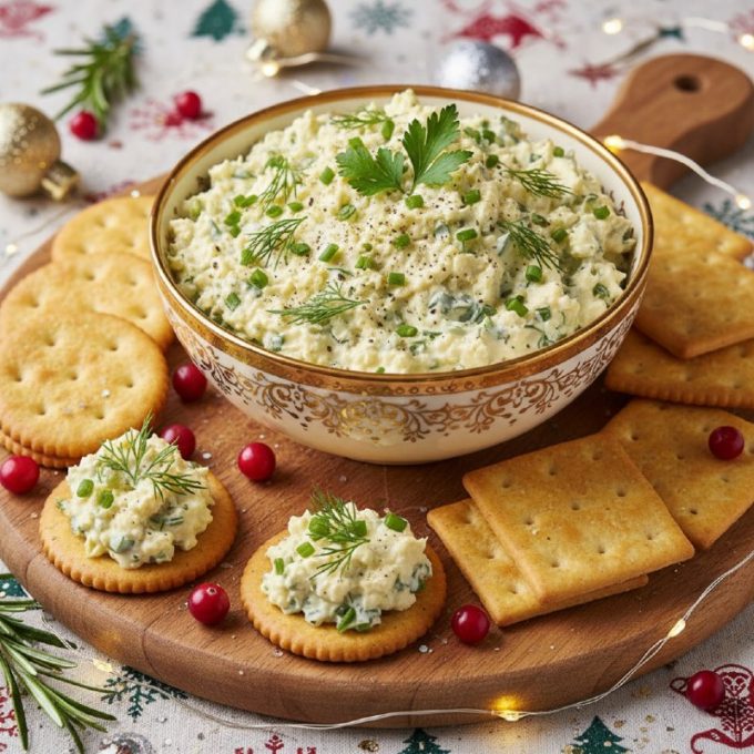 Яично-сырный паштет