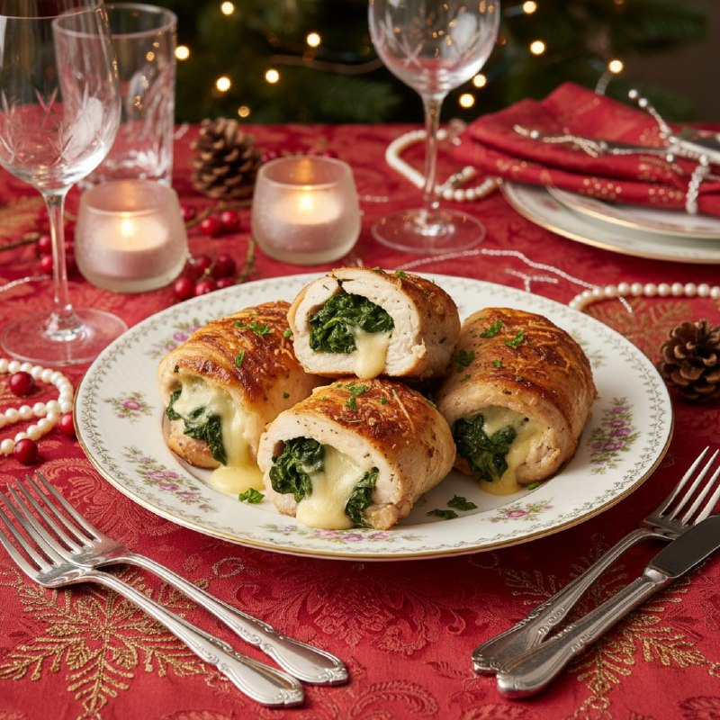 Куриные рулетики