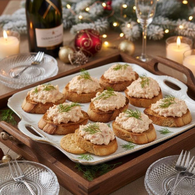 Сливочный мусс с копчёным лососем