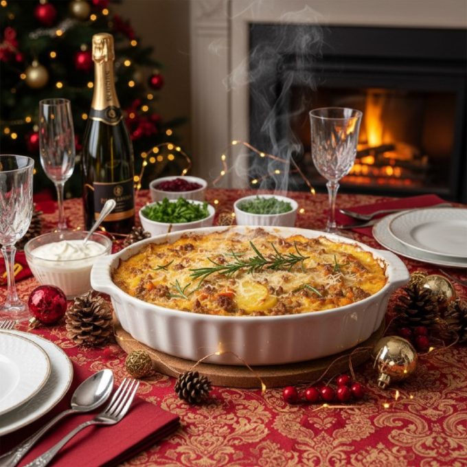 Картофельно-морковная запеканка