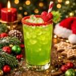 Гринч — зелёный рождественский коктейль