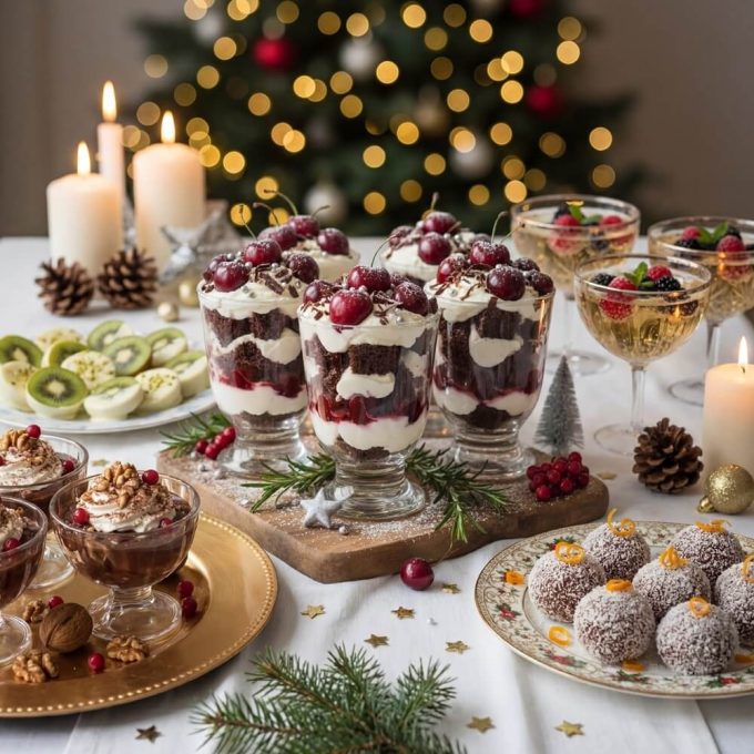 Простые десерты на Новый год