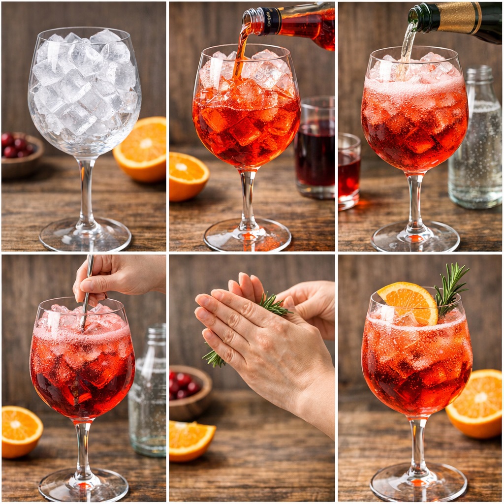 Рождественский шпритц — пряный праздничный аперитив