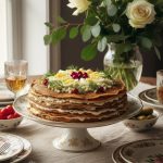 Печёночный торт из куриной печени