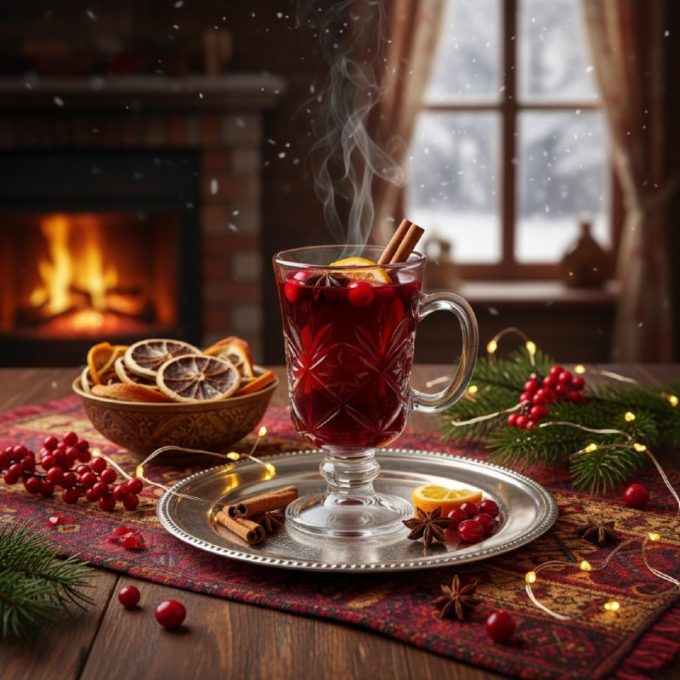 Безалкогольный глинтвейн