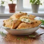 Конвертики с творогом и сыром