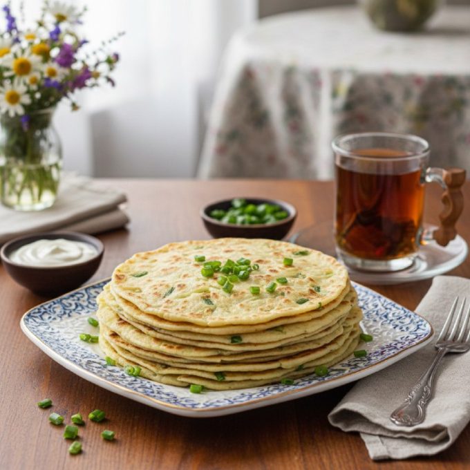 Луковые лепёшки