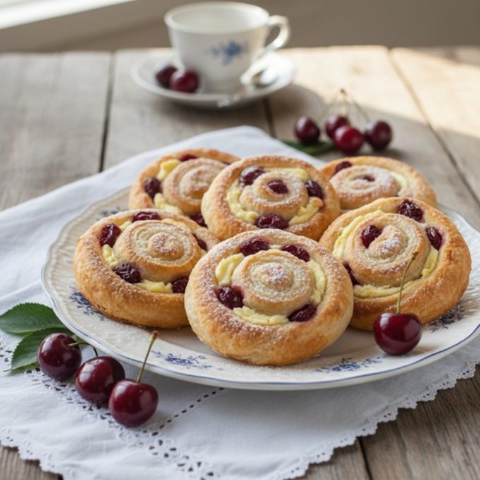 Творожные улитки