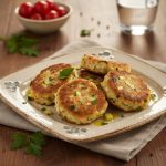 Рубленые куриные котлетки с овощами