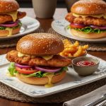 Бургеры с куриным филе